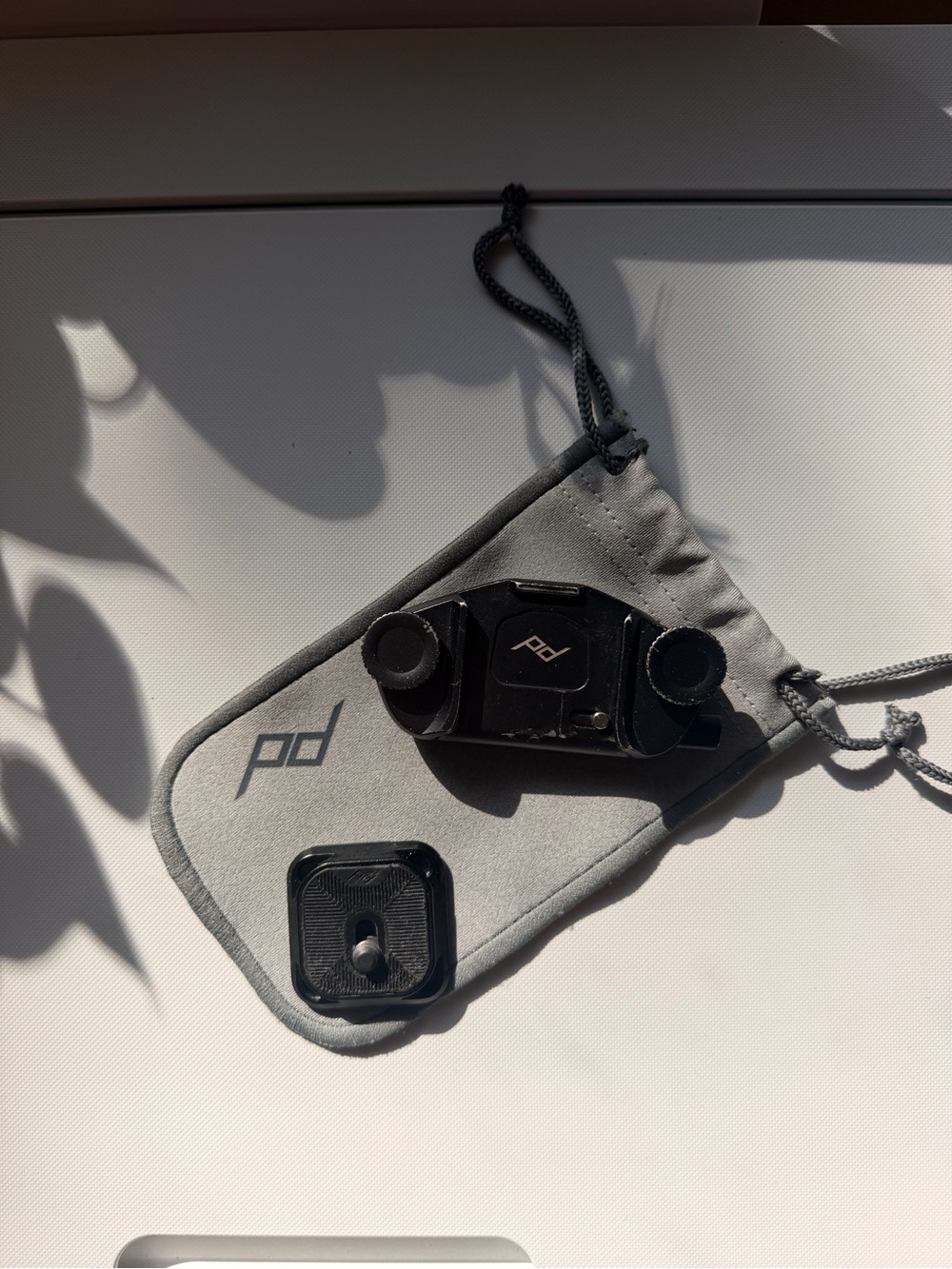 Peak Design Black Anchor Mount and Clip Kit - Secure Camera Strap Connector